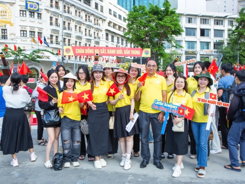 CARITA ACADEMY VỚI HÀNH TRÌNH VĂN HOÁ CHÀO MỪNG 50 NĂM GIẢI PHÓNG MIỀN NAM THỐNG NHẤT ĐẤT NƯỚC  30.4.2025