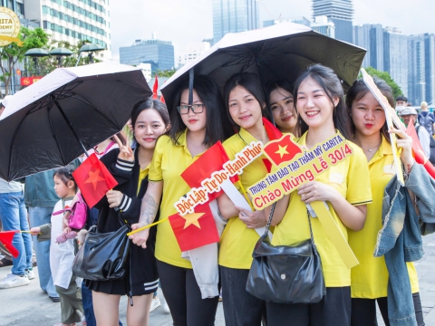 CARITA ACADEMY VỚI HÀNH TRÌNH VĂN HOÁ CHÀO MỪNG 50 NĂM GIẢI PHÓNG MIỀN NAM THỐNG NHẤT ĐẤT NƯỚC  30.4.2025