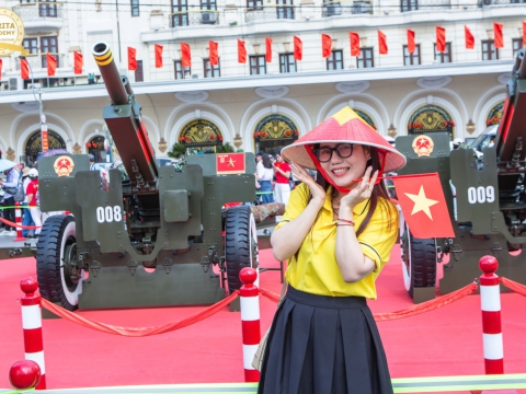 CARITA ACADEMY VỚI HÀNH TRÌNH VĂN HOÁ CHÀO MỪNG 50 NĂM GIẢI PHÓNG MIỀN NAM THỐNG NHẤT ĐẤT NƯỚC  30.4.2025