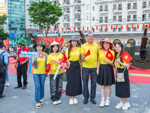 CARITA ACADEMY VỚI HÀNH TRÌNH VĂN HOÁ CHÀO MỪNG 50 NĂM GIẢI PHÓNG MIỀN NAM THỐNG NHẤT ĐẤT NƯỚC  30.4.2025