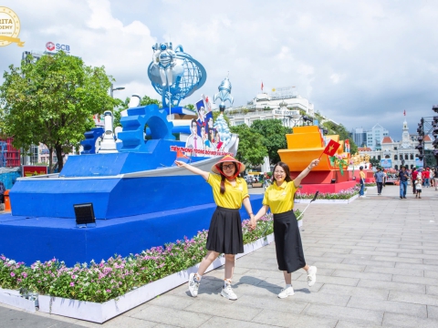 CARITA ACADEMY VỚI HÀNH TRÌNH VĂN HOÁ CHÀO MỪNG 50 NĂM GIẢI PHÓNG MIỀN NAM THỐNG NHẤT ĐẤT NƯỚC  30.4.2025