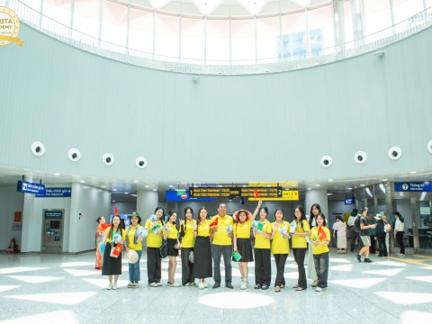 CARITA ACADEMY VỚI HÀNH TRÌNH VĂN HOÁ CHÀO MỪNG 50 NĂM GIẢI PHÓNG MIỀN NAM THỐNG NHẤT ĐẤT NƯỚC  30.4.2025