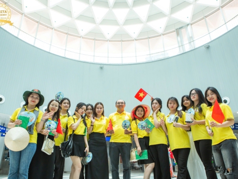 CARITA ACADEMY VỚI HÀNH TRÌNH VĂN HOÁ CHÀO MỪNG 50 NĂM GIẢI PHÓNG MIỀN NAM THỐNG NHẤT ĐẤT NƯỚC  30.4.2025