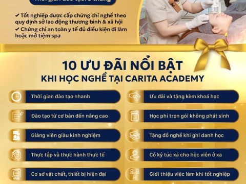 CÁC CHƯƠNG TRÌNH ĐÀO TẠO KHÓA SPA CƠ BẢN - CHUYÊN NGHIỆP - MASTER