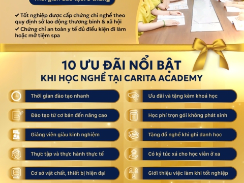 CÁC CHƯƠNG TRÌNH ĐÀO TẠO KHÓA SPA CƠ BẢN - CHUYÊN NGHIỆP - MASTER