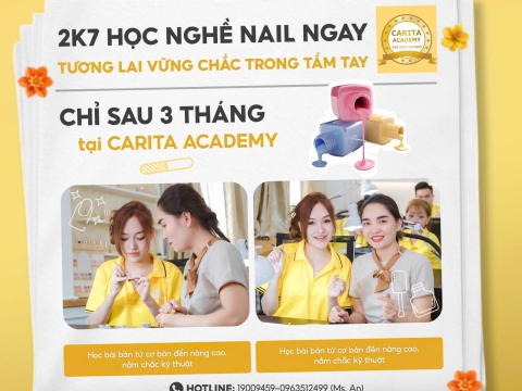 2k7 học nghề Nail ngay