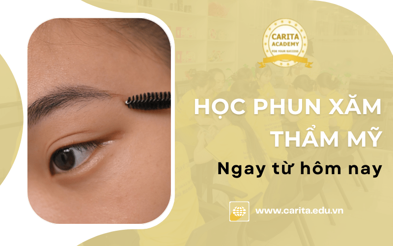 học nghề phun xăm thẩm mỹ