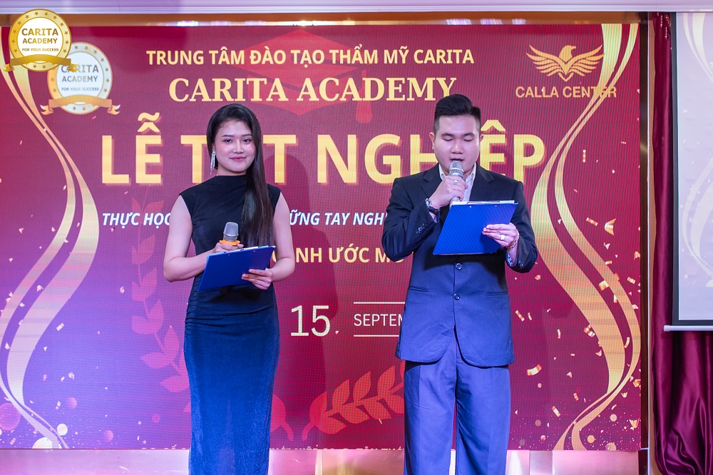 Lễ tôt nghiệp carita academy