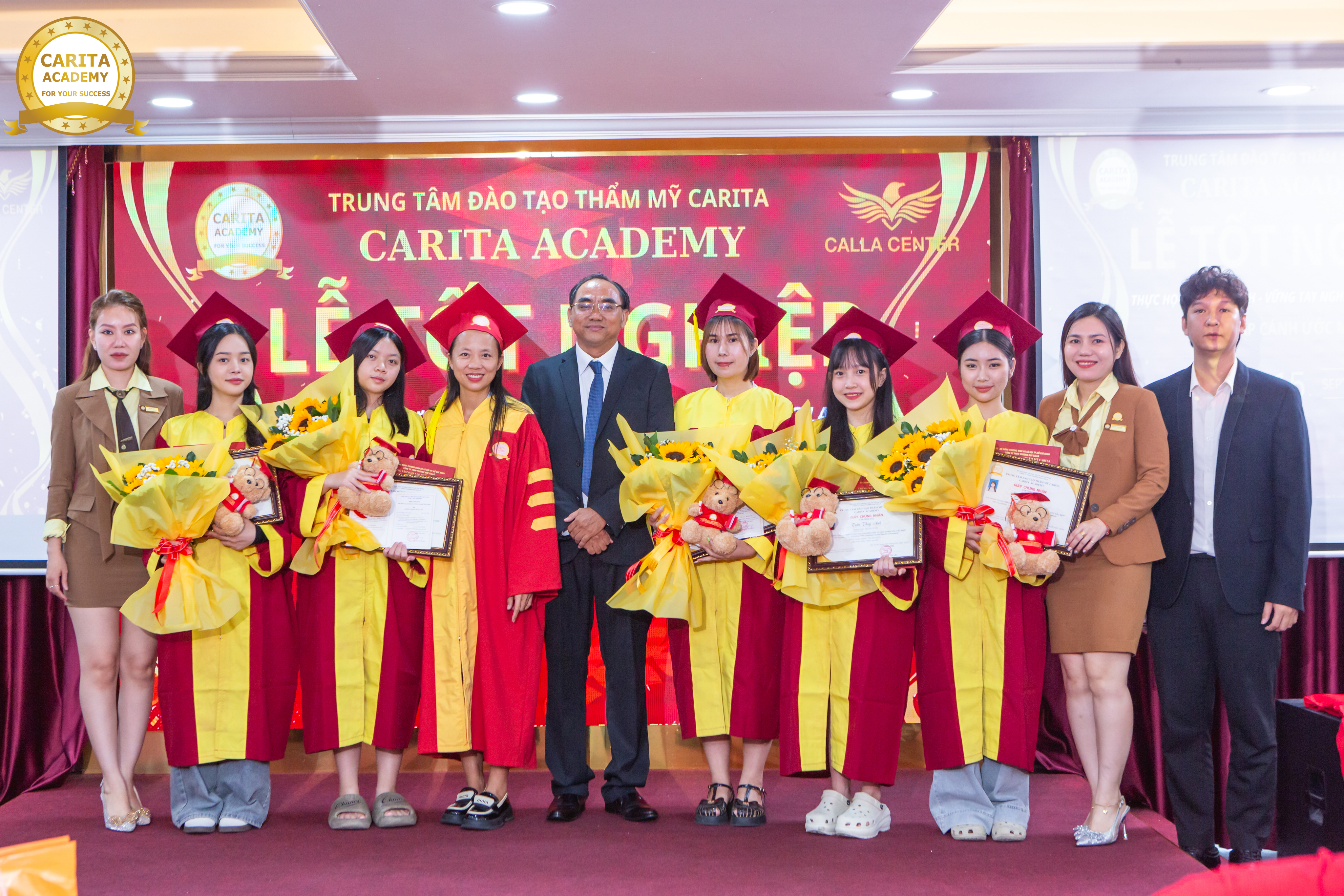 Lễ tốt nghiệp Carita Academy