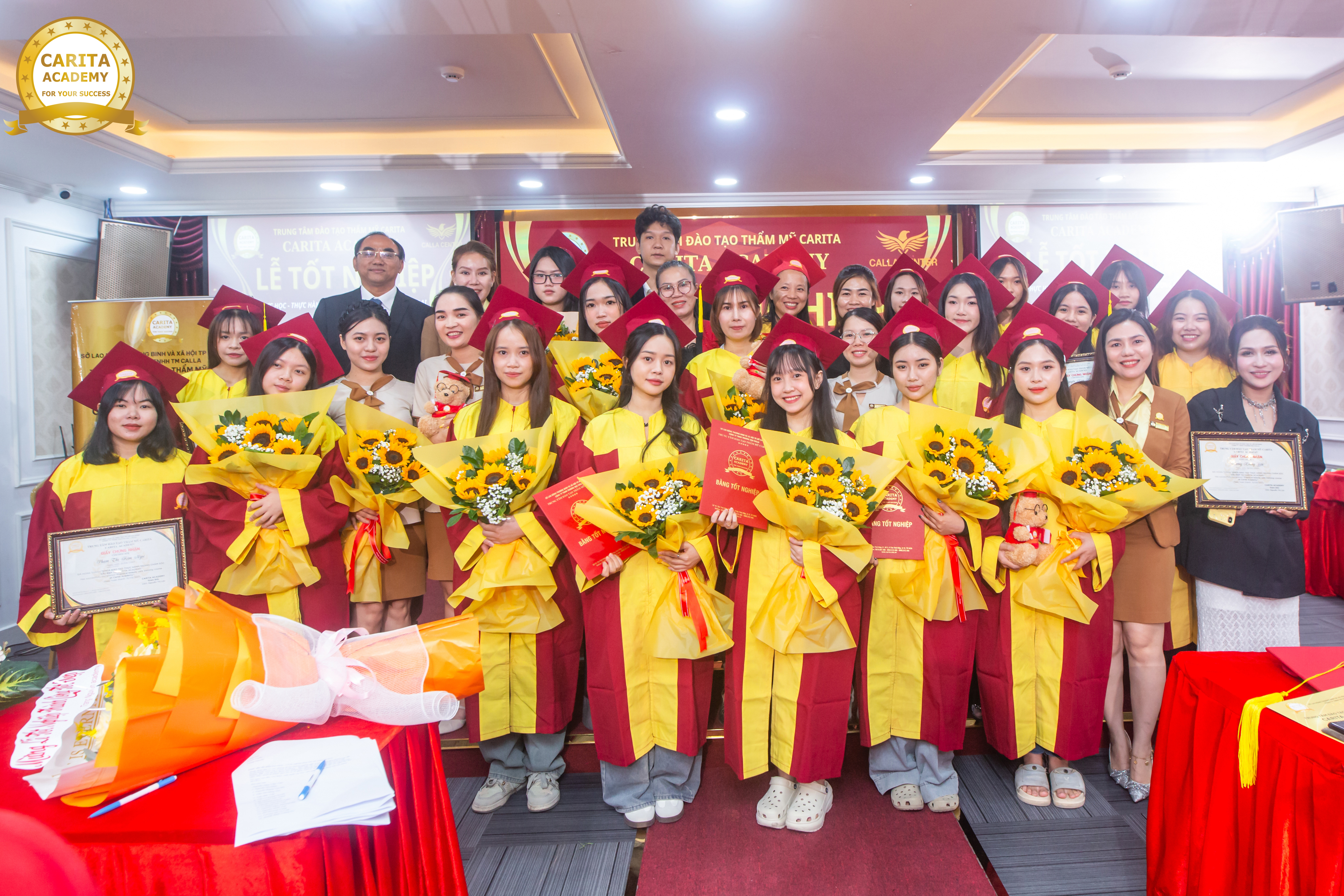 Lễ tốt nghiệp Carita Academy