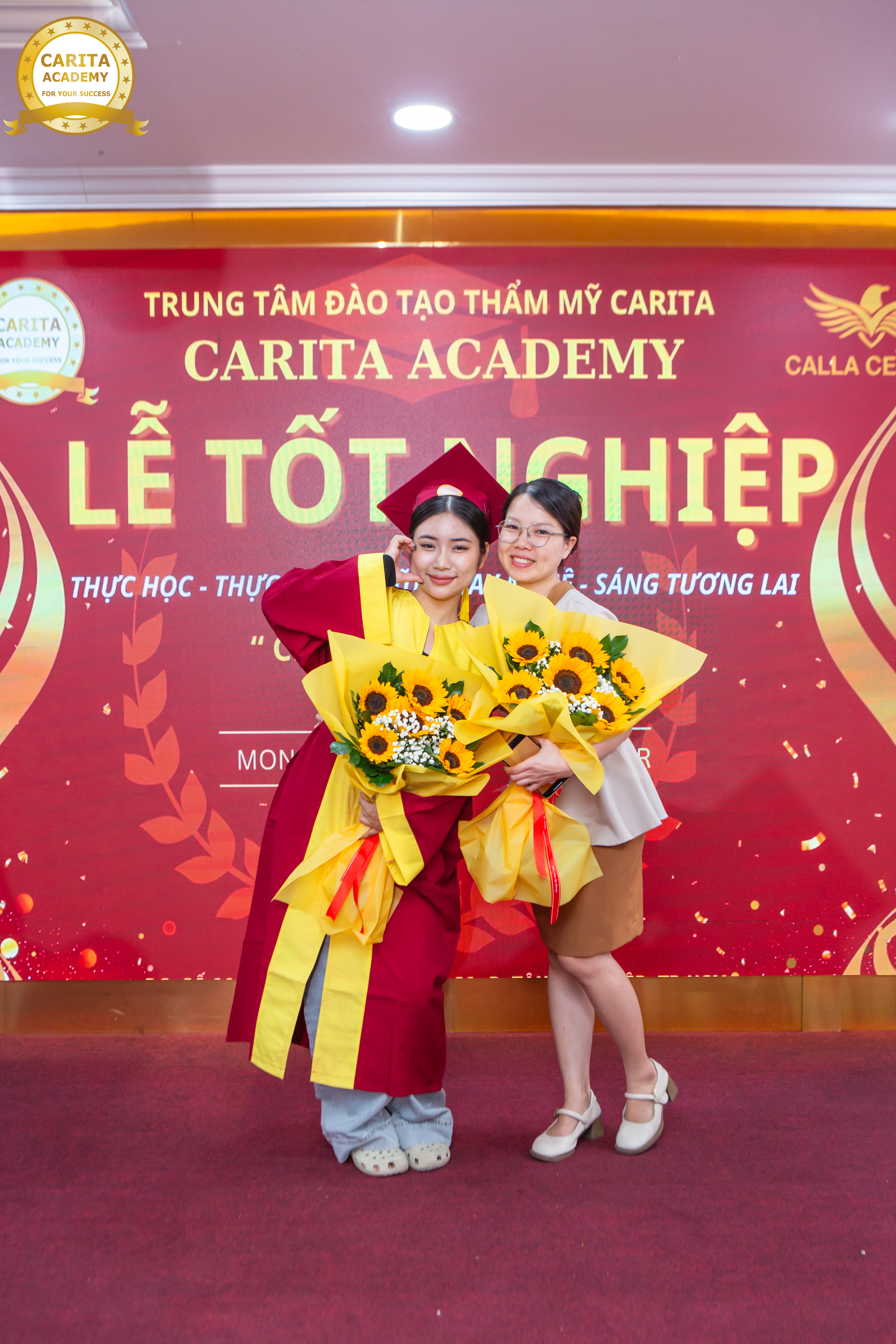 Lễ tốt nghiệp Carita Academy