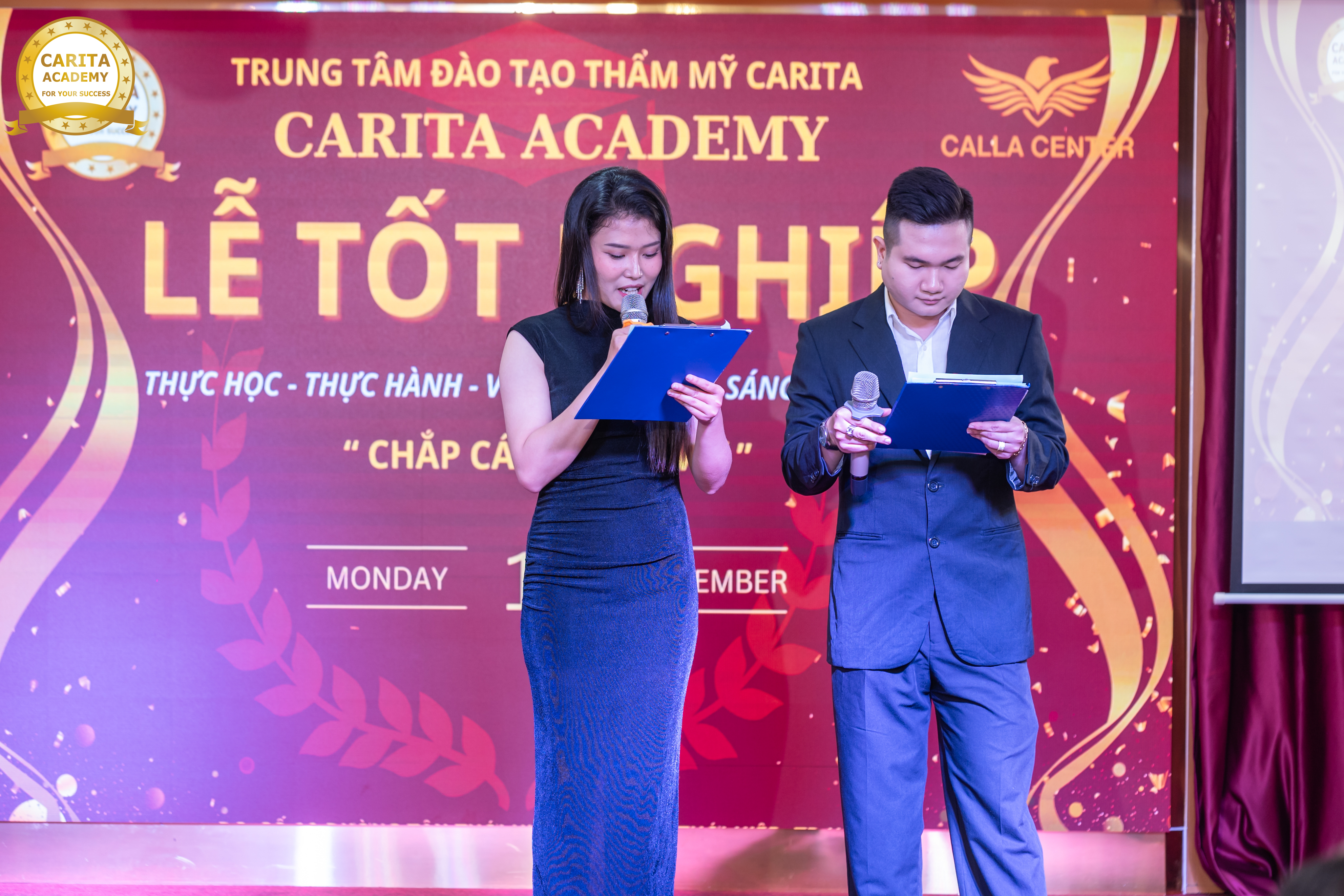 Lễ tốt nghiệp Carita Academy