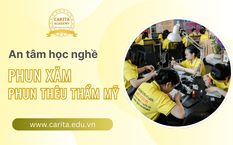 học nghề phun xăm