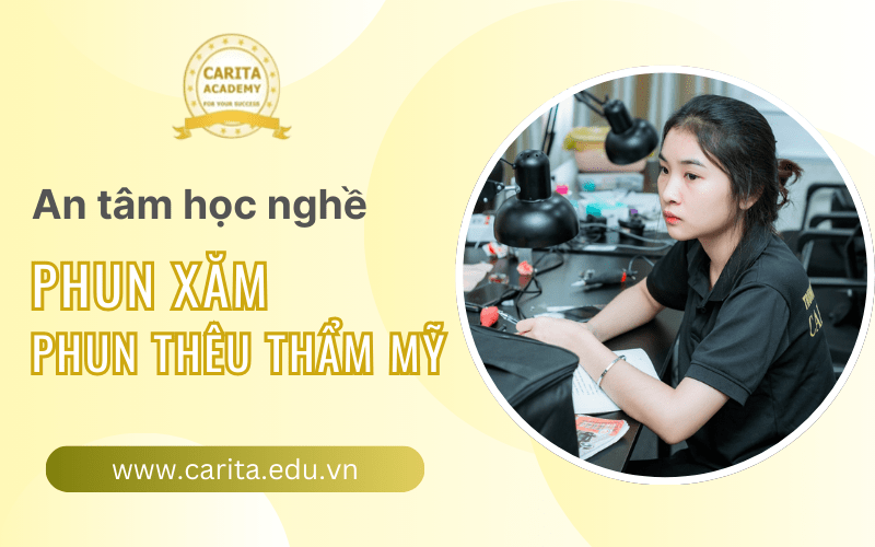 học nghề phun xăm