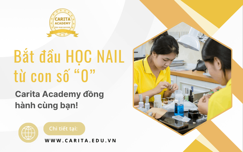 học nail