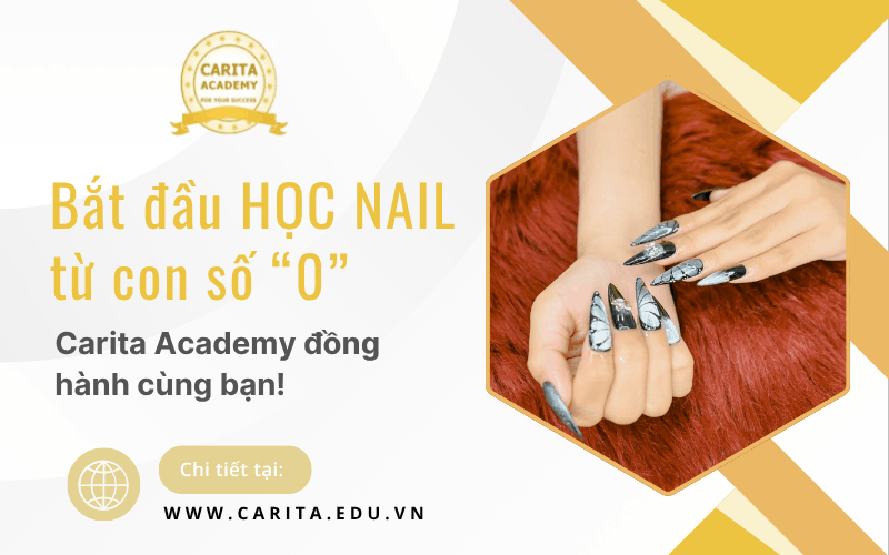 học nail