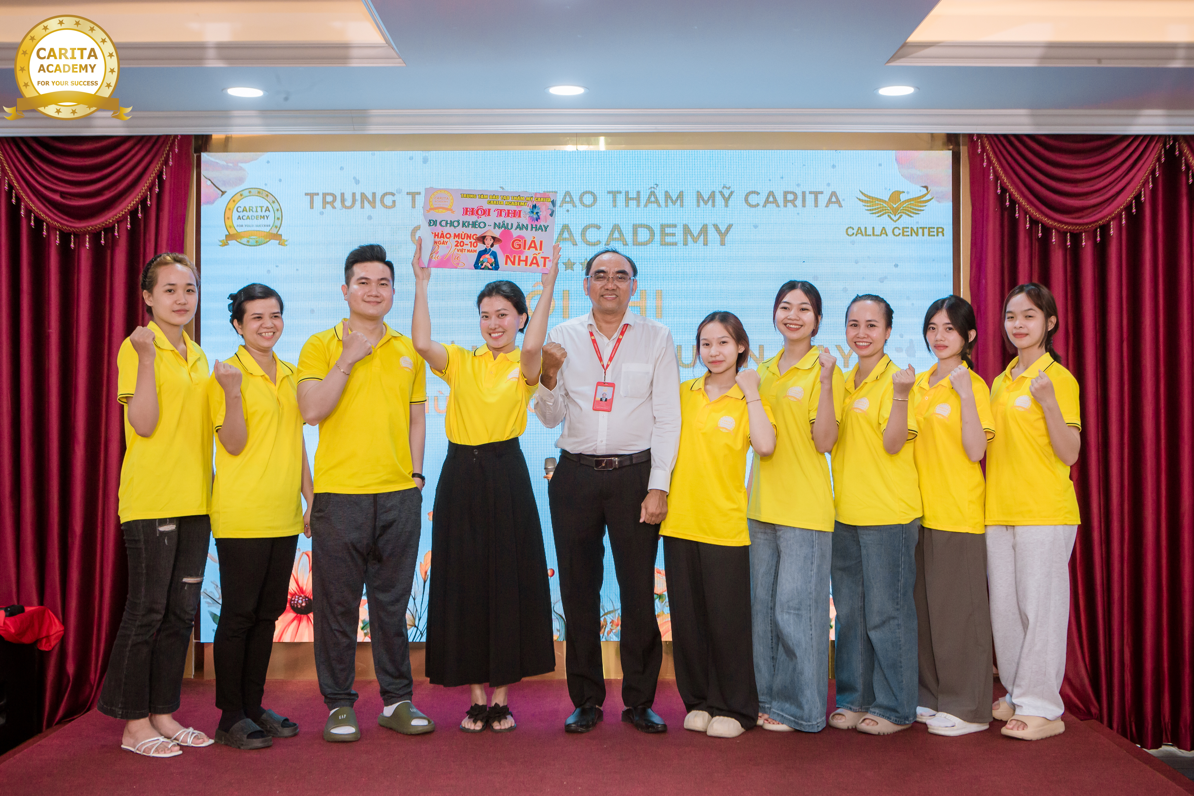 Carita chào mừng ngày 20-10-2025