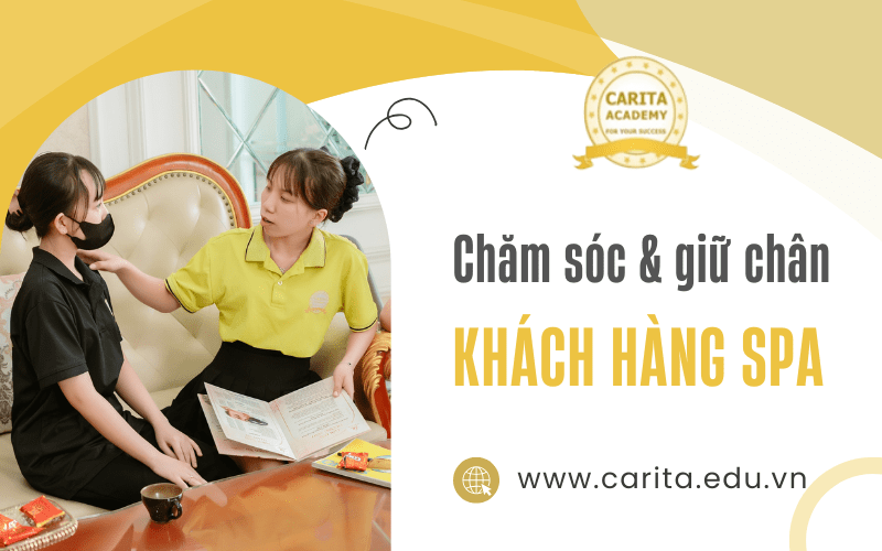 chăm sóc khách hàng spa