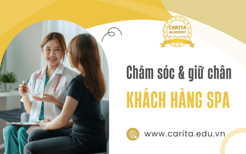 chăm sóc khách hàng spa