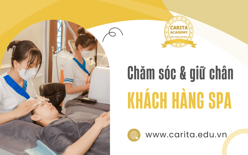 chăm sóc khách hàng spa