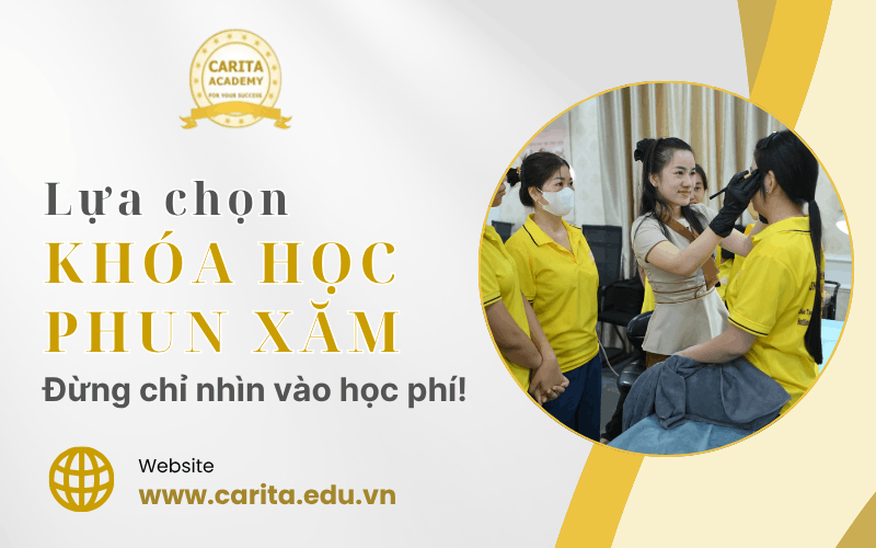 khóa học phun xăm