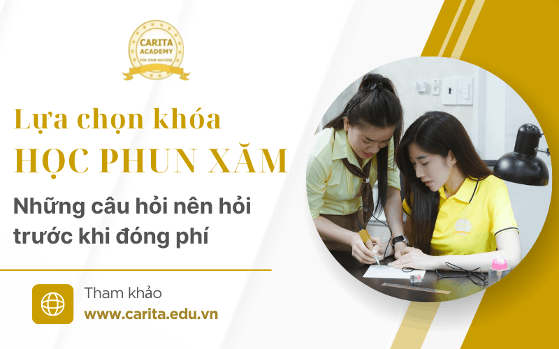 khóa học phun xăm
