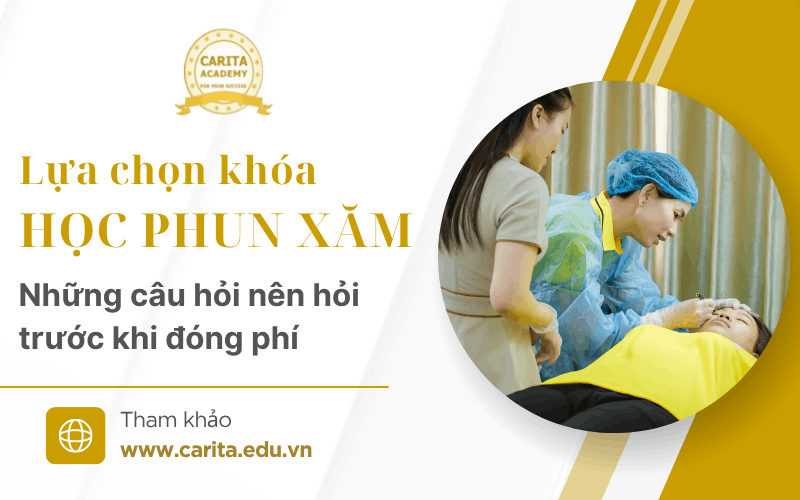 khóa học phun xăm