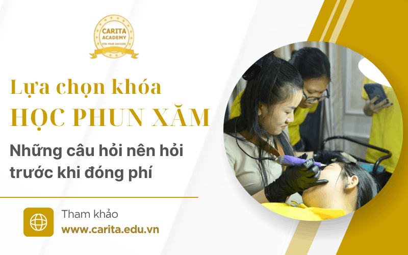 khóa học phun xăm