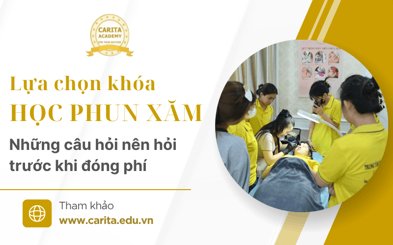 khóa học phun xăm