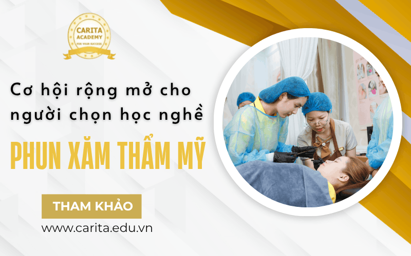học phun xăm thẩm mỹ