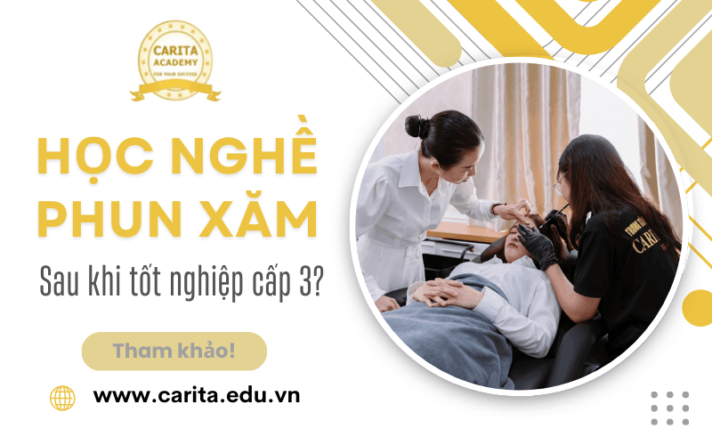 học nghề phun xăm