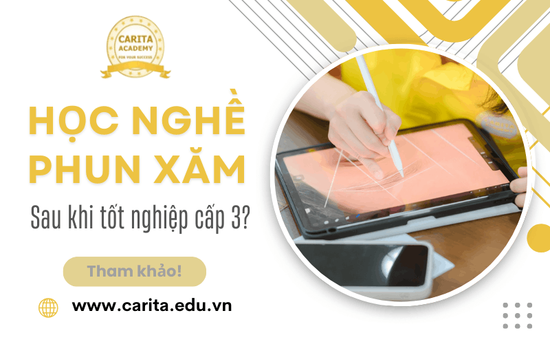 học nghề phun xăm