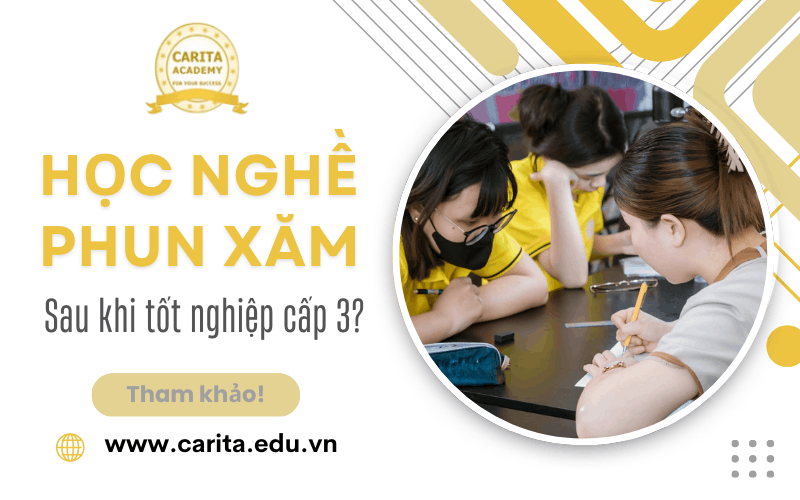 học nghề phun xăm