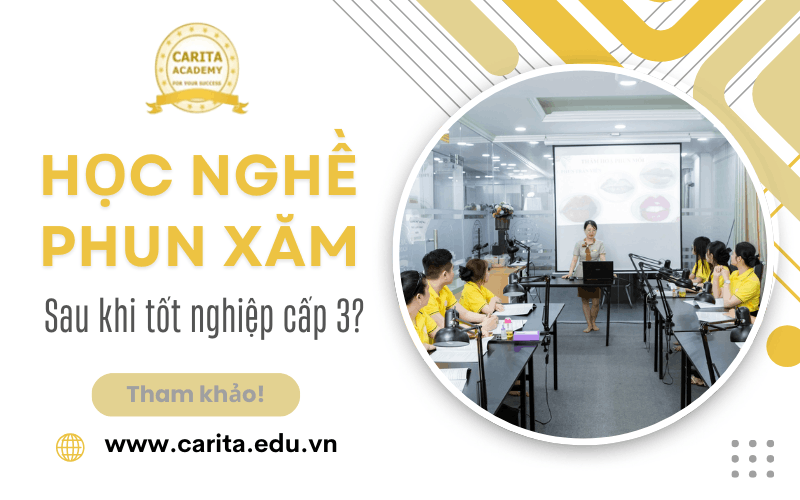 học nghề phun xăm