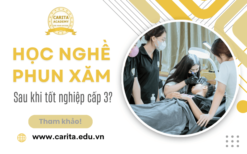 học nghề phun xăm