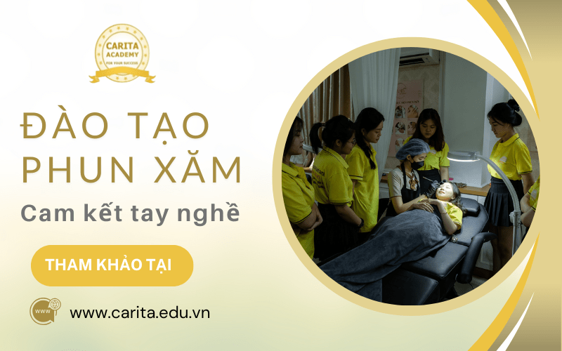 đào tạo phun xăm thảm mỹ