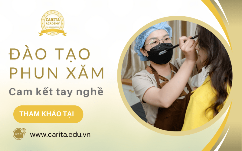 đào tạo phun xăm thảm mỹ