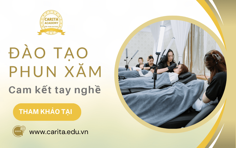 đào tạo phun xăm thảm mỹ