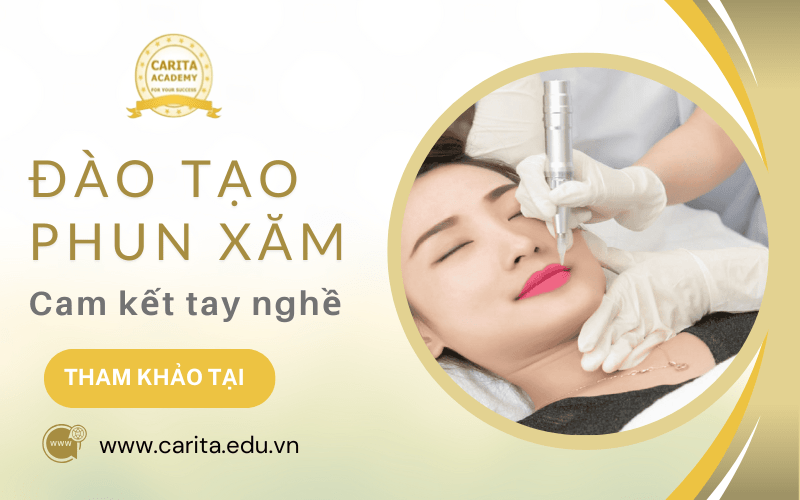 đào tạo phun xăm thảm mỹ