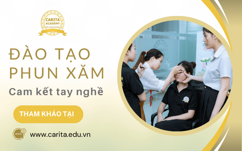 đào tạo phun xăm thảm mỹ