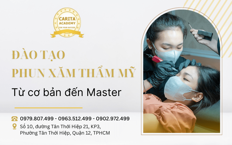 đào tạo phun xẵm thẩm mỹ