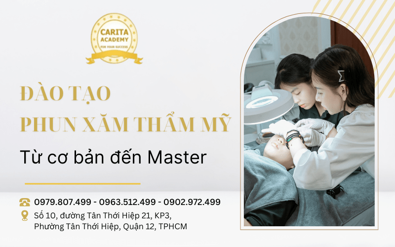 đào tạo phun xẵm thẩm mỹ