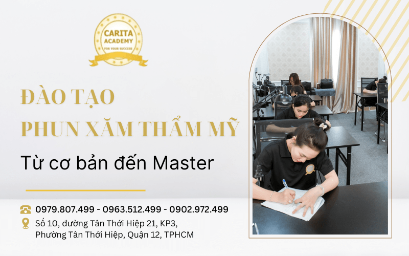 đào tạo phun xẵm thẩm mỹ
