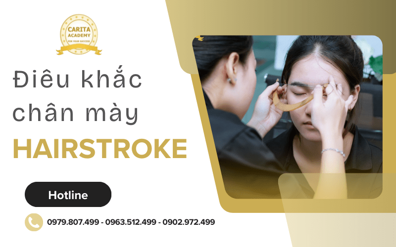 điêu khắc chân mày hairstroke