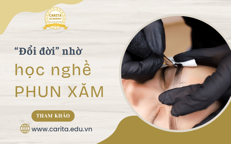 học nghề phun xăm thẩm mỹ