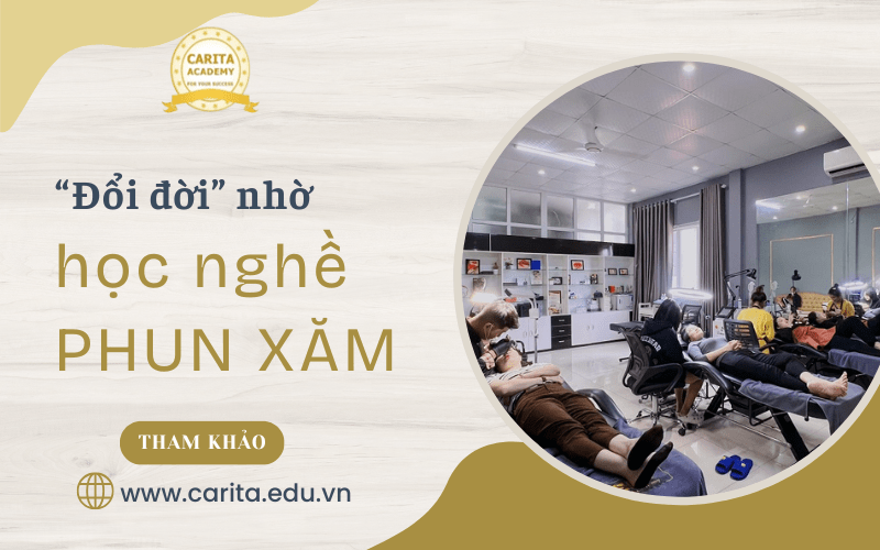 học nghề phun xăm thẩm mỹ
