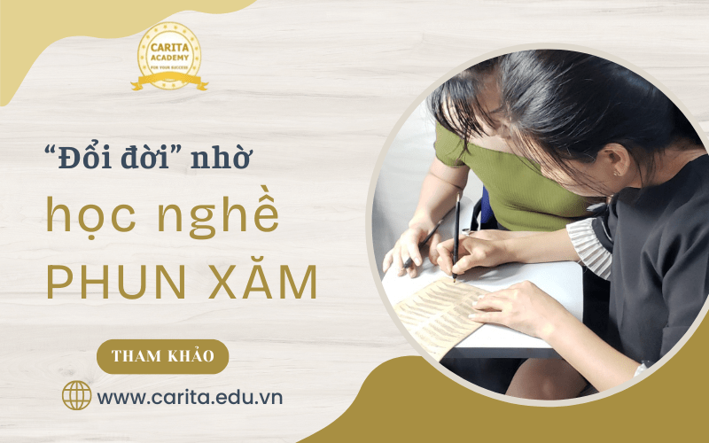 học nghề phun xăm thẩm mỹ