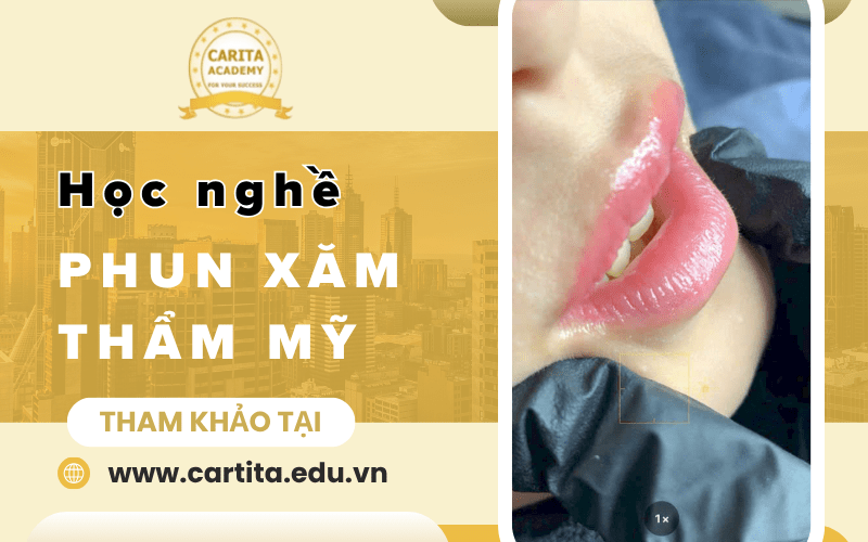 học nghề phun xăm