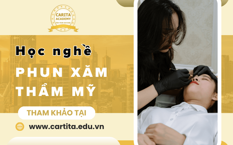 học nghề phun xăm