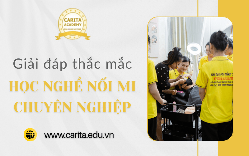 học nghề nối mi